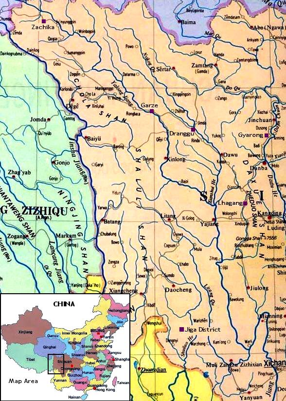 Topographical Map Of China. (Topographic map of China)