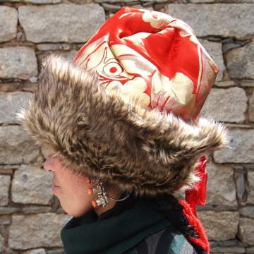 Silk Khampa Hat