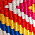 Gyarong Belt Cushion Cover &ndash; Flower Tassel