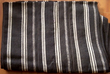 Lhagang &ldquo;Railroad&rdquo; Yak Hair Blanket