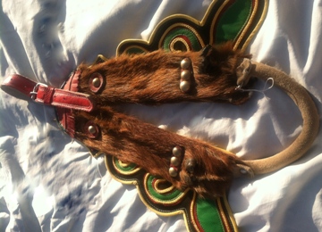 Racing Crupper with Elk Hooves